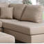 3 pièces Canapé modulaire réversible avec repose-pieds et repose-pieds-107117328