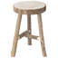 Tabouret d’appoint en bois massif Paynter