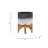 Ceramic 5" Planter On Wooden Stand