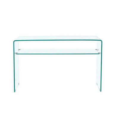 Console en verre trempé Ekinson