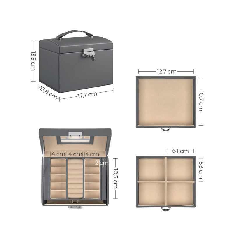 Jewellery Box +, Grey