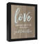 «Love Grows», reproduction d'art textuel sur toile-24442376-24442371