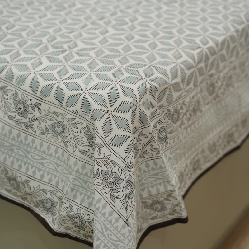 Ensemble de draps en coton 100 x Fab Fabine 102X112 - Drap fait à la main avec housses de coussins assortis - Literie de qualité supérieure, Shatkon. 