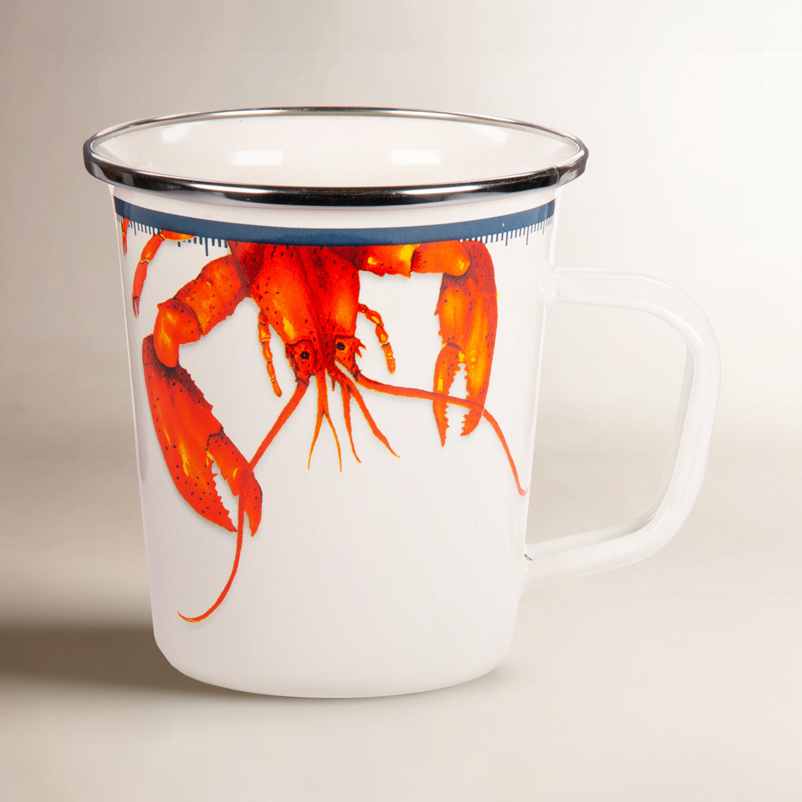 Lobster Enamelware Mug