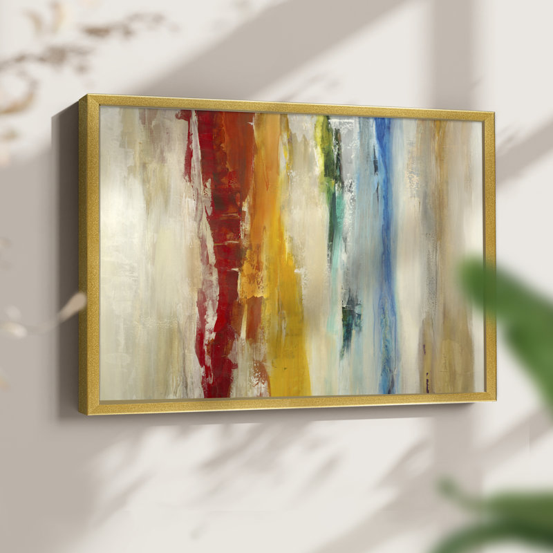 Hémisphères - Reproduction encadrée - Restickable, H 22 po x l 28 po, Doré
