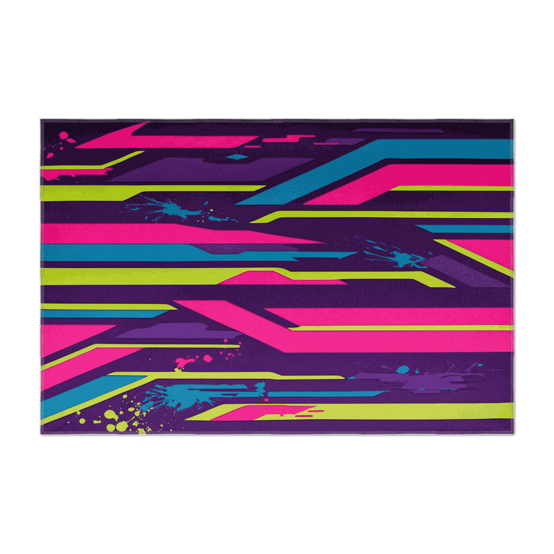 Gamma Gleam Indoor And Outdoor Area Rug, Rectangle 1'6" x 2'6"
