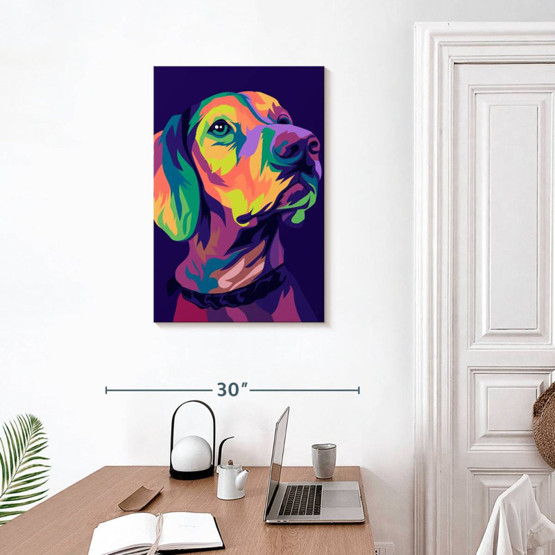 Brampt Labrador Pop, 30" H x 20" W