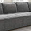 Canapé modulaire de style minimaliste de 129,5 po, ensemble de canapé en chenille infroissable à 6 places, combinaison de 2 sièges sans PC, ensemble de canapé en forme de L moderne pour le salon, aucun assemblage requis