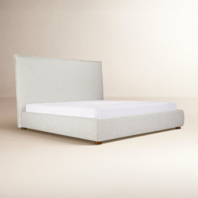 Lit plateforme tapissier Timothy