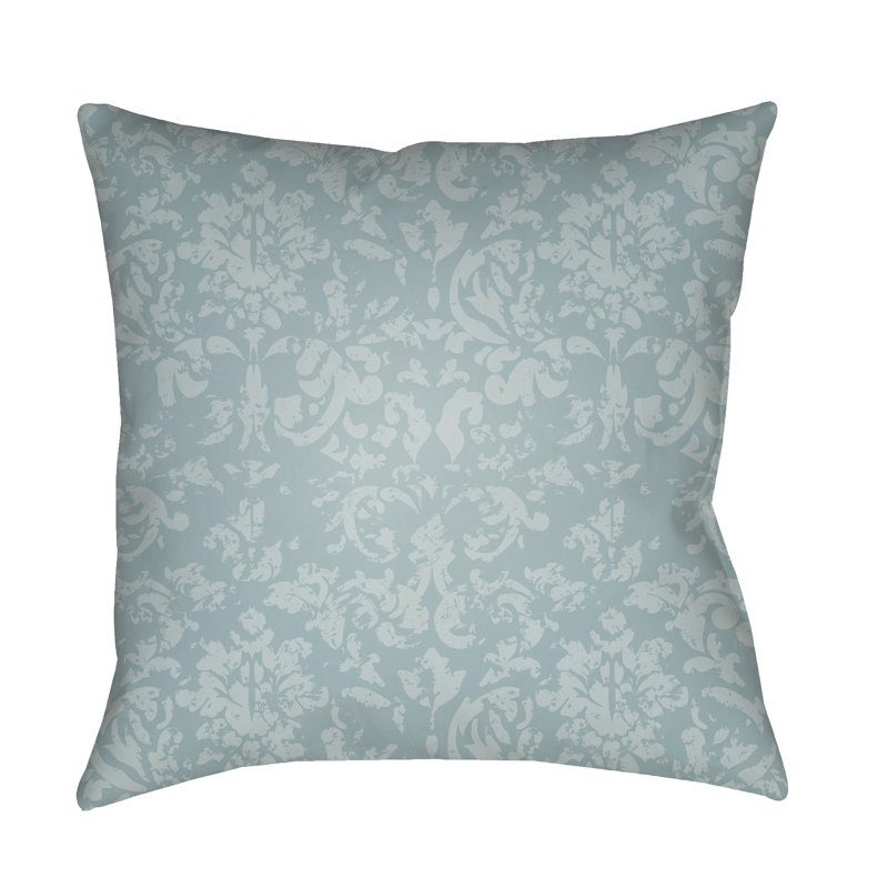  Indoor/Outdoor Throw Pillow, Aqua