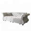 Canapé-lit surdimensionné de 83,8 po Chesterfield avec canapé à accoudoirs roulés et capitonnage pour salon-783648421-783648416-783648423