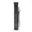 Black digital display shower screen