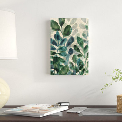 «Verdant Sophistication IV» par June Erica Vess - reproduction d'art sur toile tendue