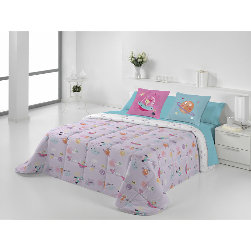 Myres Bedding, Mauve, 250cm W x 270cm L
