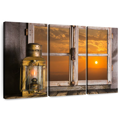 Senne Copper Lantern By The Window