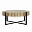 Table basse ronde, table basse cylindrique Handcraft