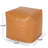 Faux Leather Suqare Pouf-813939910
