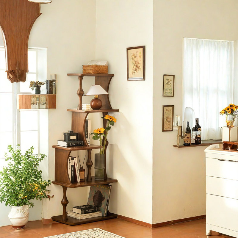 Simple And Practical Multi-Layer Bookcase, Brown