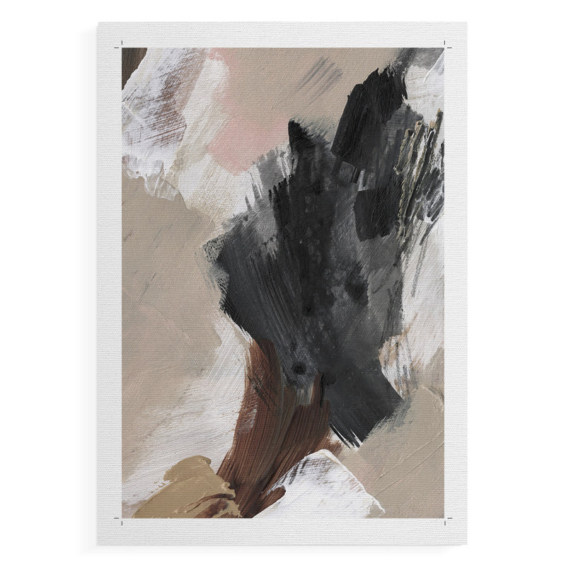 Neutre non blanchi IV - Impression sur toile seulement - NON CADRE, H 18 po x l 12 po