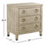 Table de chevet 3 tiroirs Dealmeida