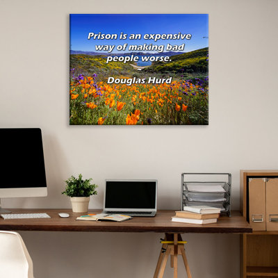 ArtsyQuotes Gallery Wrapped Canvas By Billy Joel: "If you are not doing what you love, you are wast
