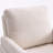 Modern Upholstered Armchair, Boucle Fabric Accent Chair with Pillow Back, Living Room Chair with Solid Wood Base-752418856