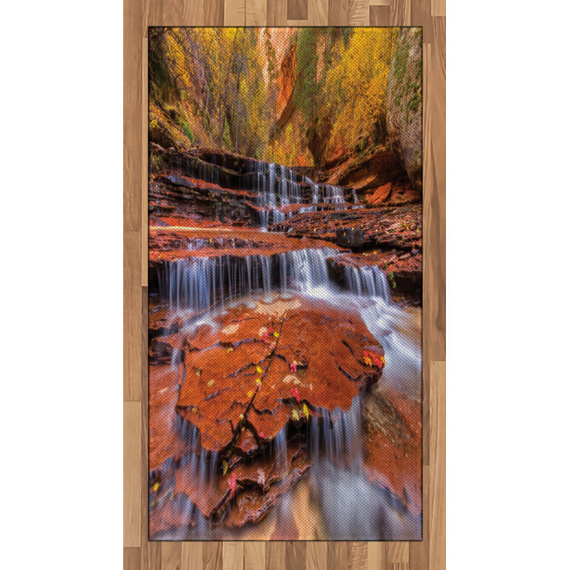 National Parks Nature High Density Long Fiber Poly Threads Decorative Area Rug Carpet, Rectangle 2'7" x 5'