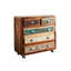 Freezy Solid Wood 90cm W 5 - Drawer Chest of Drawers