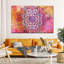 Ensemble de 3 pièces mandala en fleurs sur toile par NirvanaDesigns-93025814