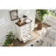 Commode 7 tiroirs en bois avec rangement