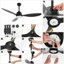Clarra 52'' Ceiling Fan with LED Lights-2046170367