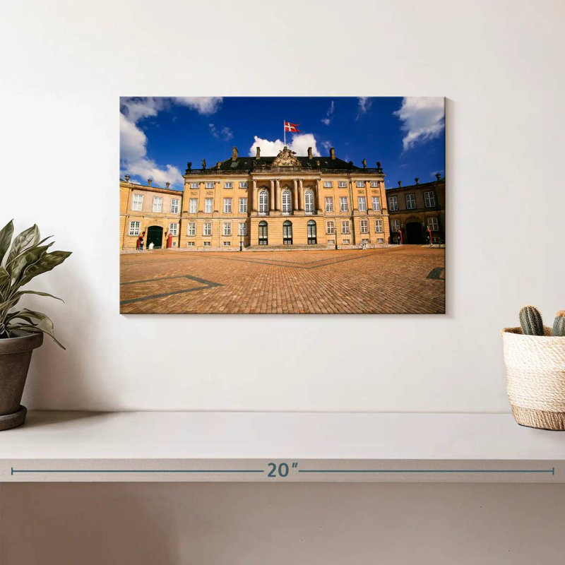 Palais d'Amalienborg, H 8 po x l 12 po