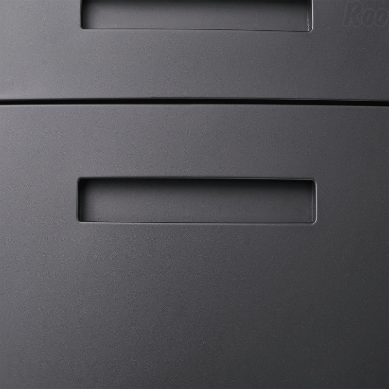Armoire de rangement à 3 tiroirs pour classeur mobile sous le bureau Armoire de rangement polyvalente de style simple pour dossiers légaux / lettre / A4
