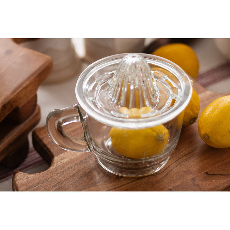 Bistro Glass Citrus Hand Press Juicer