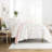 Patterned Ultra Soft 3 Piece Duvet Cover Set - Serenity-128498289-128498290