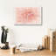 «Watercolor Wanderlust London Coral» par Laura Marshall, art mural sur toile-498913771
