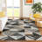 Machine Washable Indoor/Outdoor Lanphear ACN2399 Patchwork Rug-1574929233