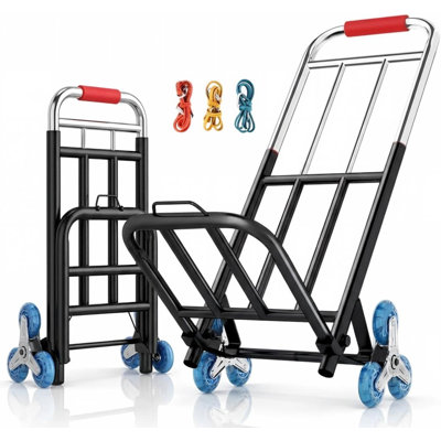 Heavy Duty Hand Truck Trolley, 105KG Capacity Folding Sack Barrow Cart