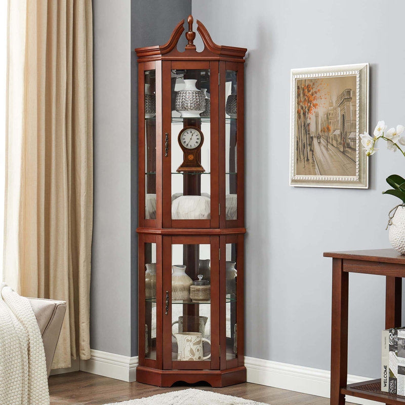 Vitrine de coin, Brun