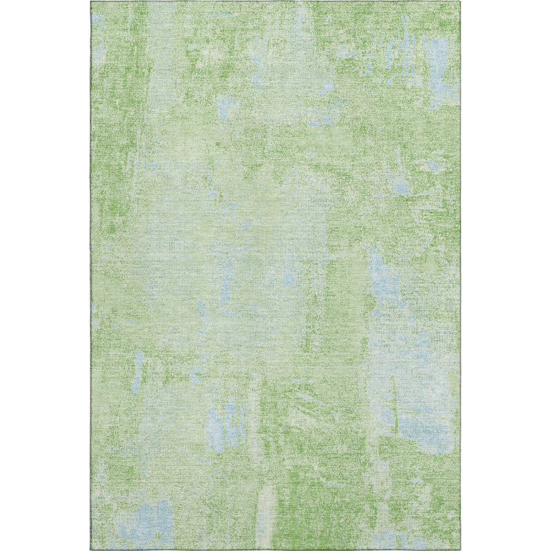 Premium Machine Washable Natoma AMF989 Abstract Rug, Rectangle 2'6" x 3'10"