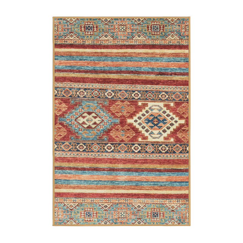 Abstract Indoor Rug, Rectangle 3' x 5'