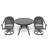 3-Piece All-Weather Cast Aluminum Dining Set-1937322522-1937322524