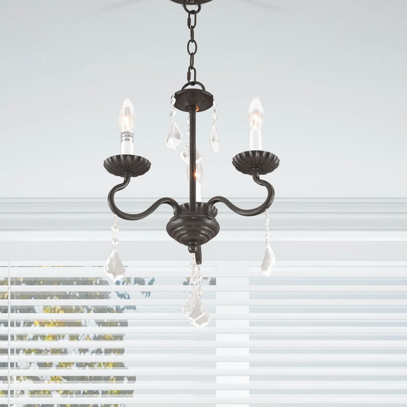 Doncaster 3 - Light Dimmable Classic / Traditional Chandelier, English Bronze
