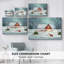 Christmas Holiday Arts - Toile tendue avec châssis-1147881397