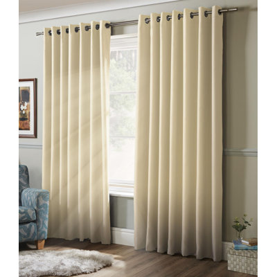Bigham Blackout Eyelet Curtains