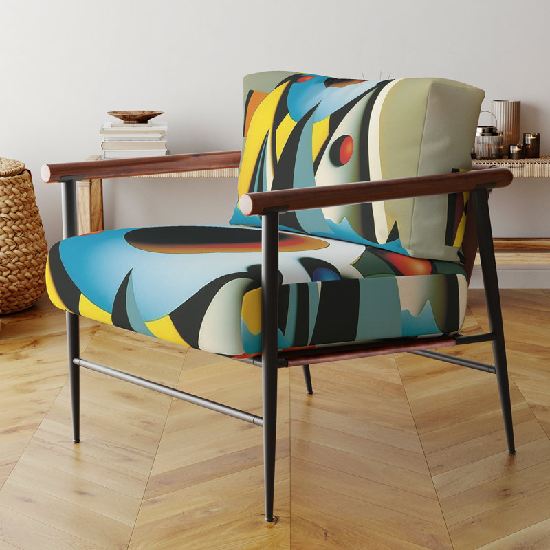 Chaise rembourrée Darron, Noir, noir, noir, noir
