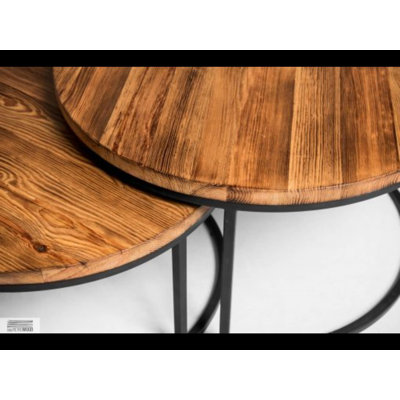 Goldie Wheel Coffee Table