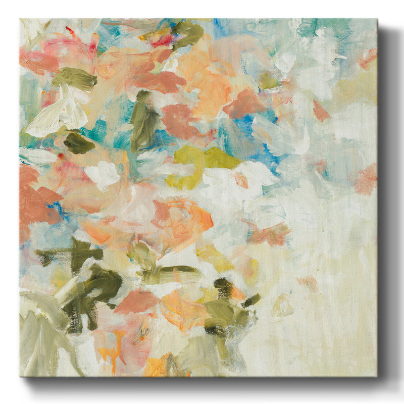 Toile tendue FLORAL BLUSH IV-Gallery, H 24 po x l 24 po