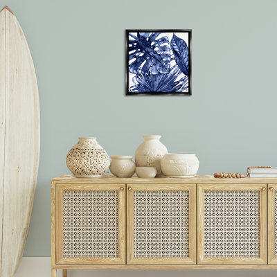 «Blue Hued Palms», art mural encadré par Paul Brent