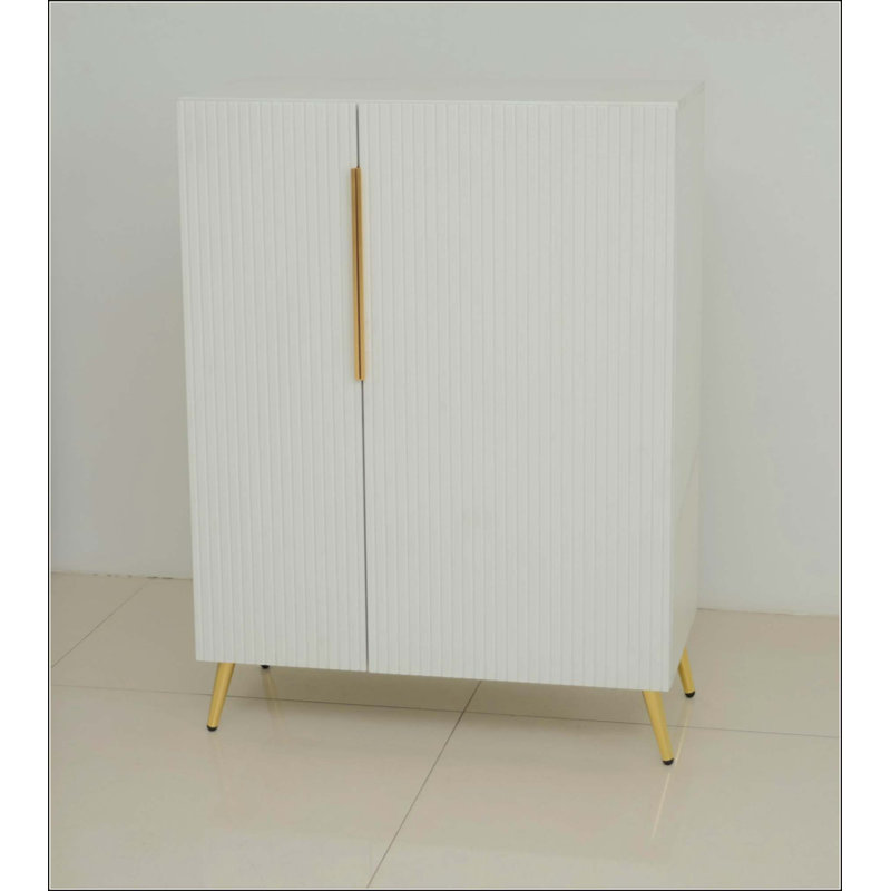 Modern Sideboard Cabinet With Handles For Elegant Kitchen And Dining Room Storage
